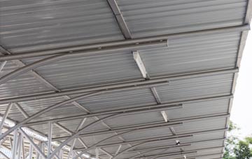 installing Nether Heage metal roofing